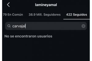 球迷发文热议亚马尔取关卡瓦哈尔，目前两人确实没有互相关注